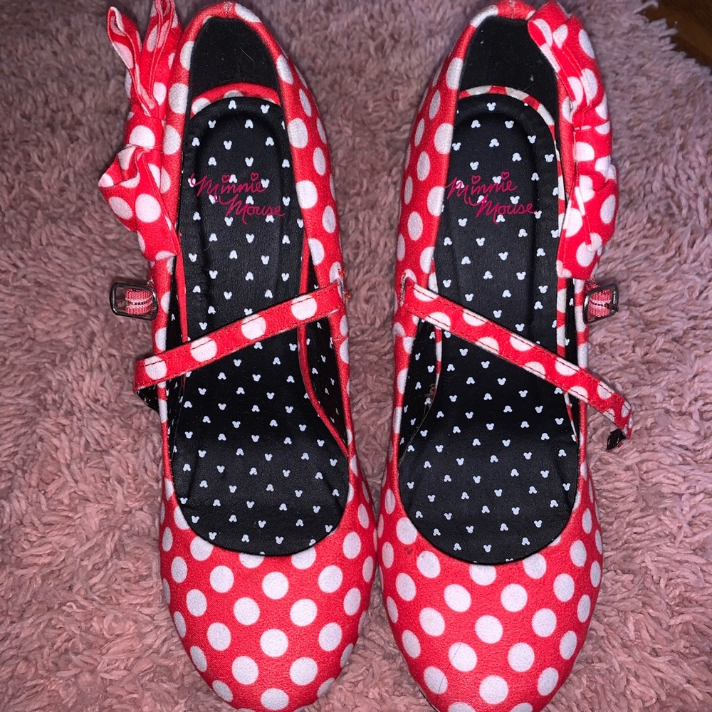 NWT Torrid Minnie Mouse heels size 8